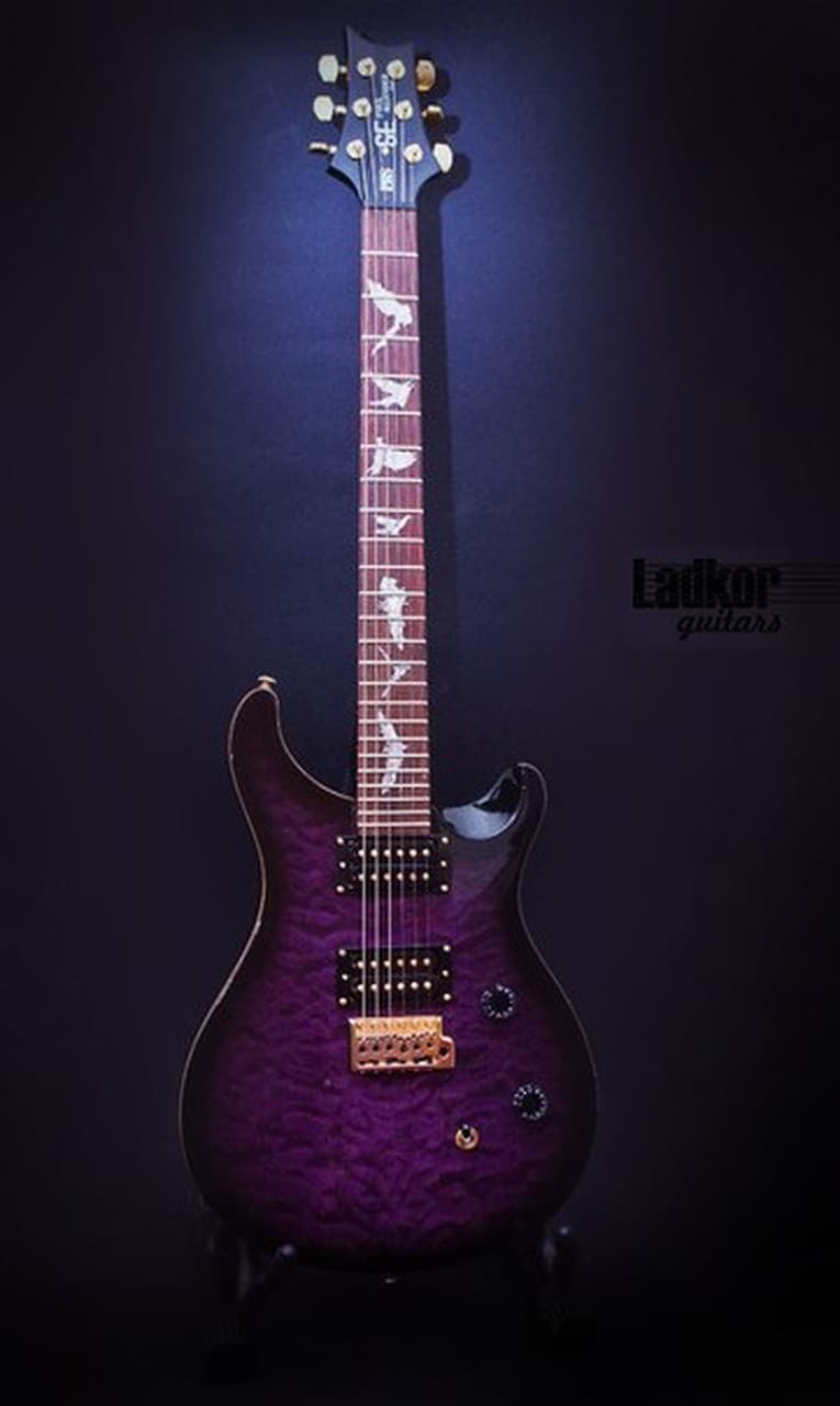 2008 PRS SE Paul Allender Signature Purple Burst