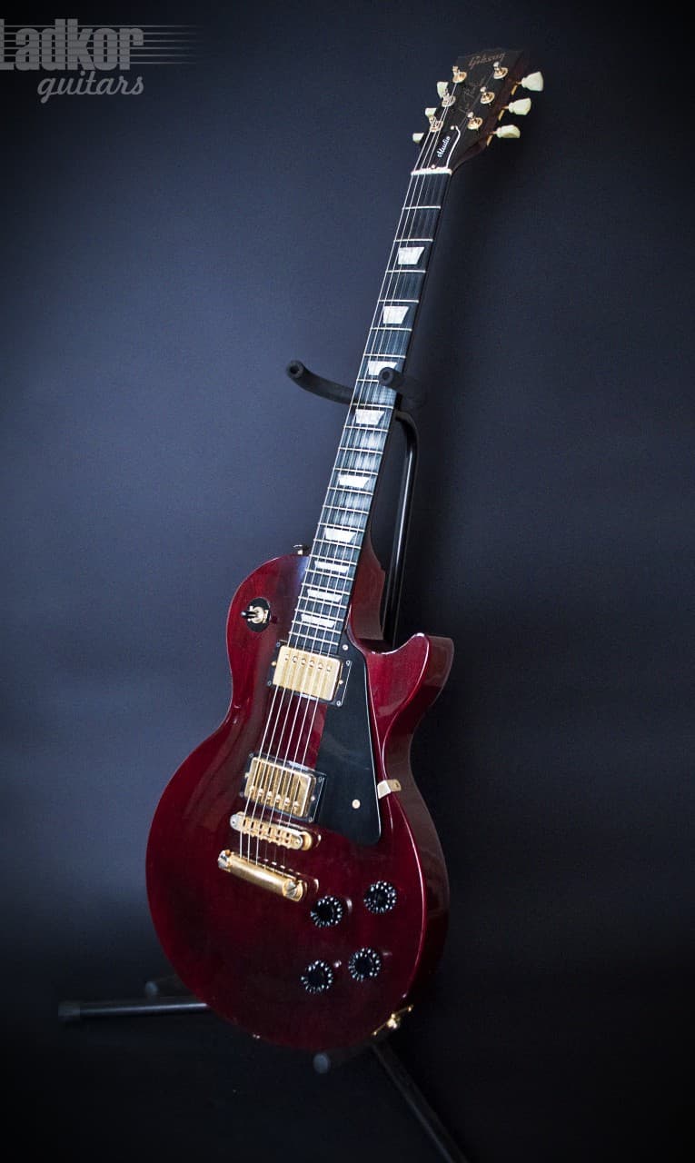 1992 Gibson Les Paul Studio Wine Red Gold Ebony