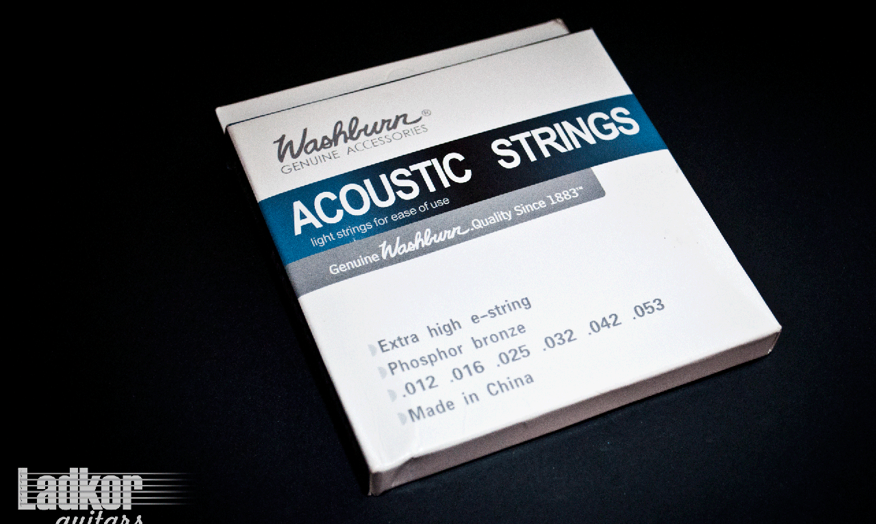 Washburn 12-53 Acoustic Strings With Extra E-String