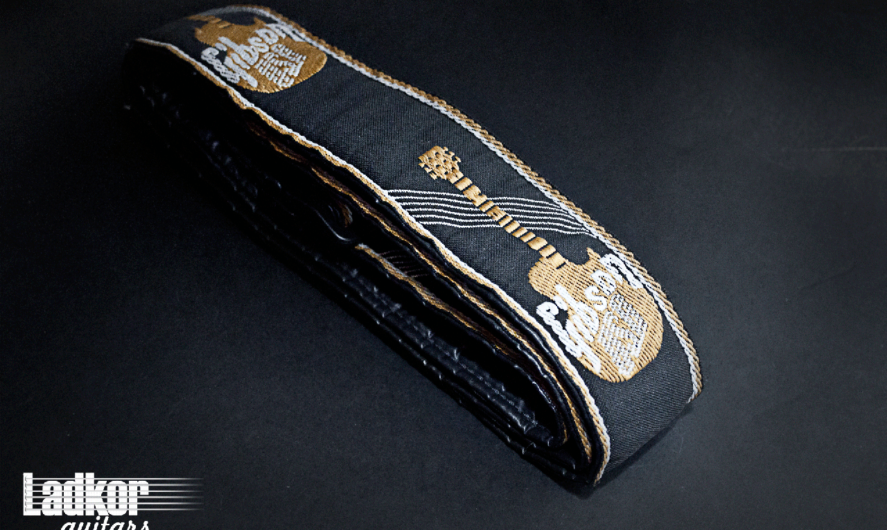 Gibson Strap Black Yellow