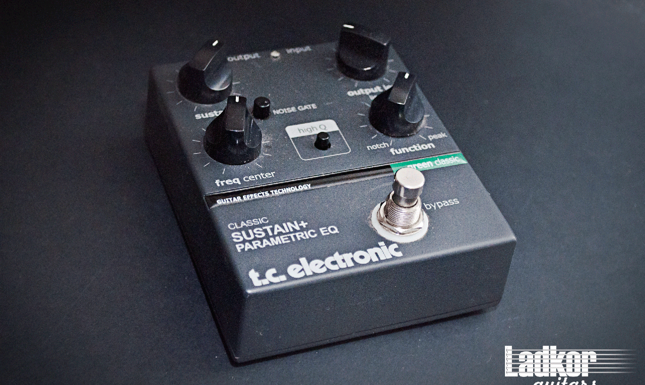 T.C. Electronic Classic Sustain + Parametric EQ Green Classic