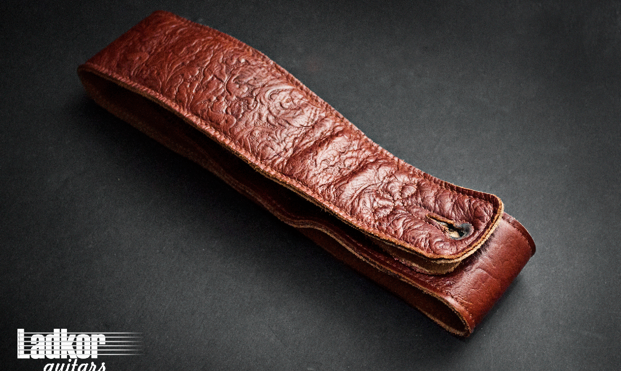 Leather Strap PRS Private Stock Style Brown