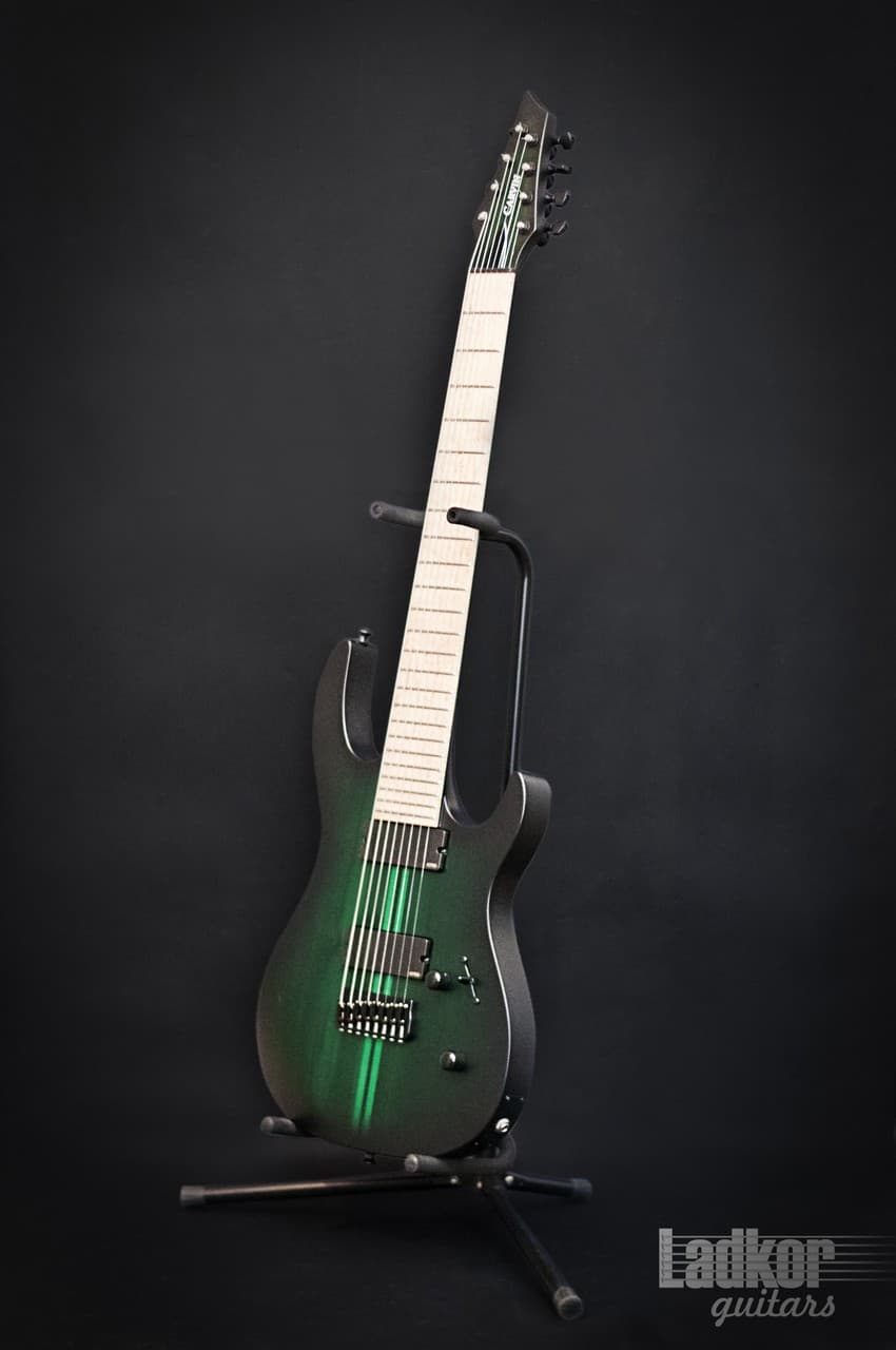 Carvin DC800 8 String Guitar Satin Translucent Greenburst NEW