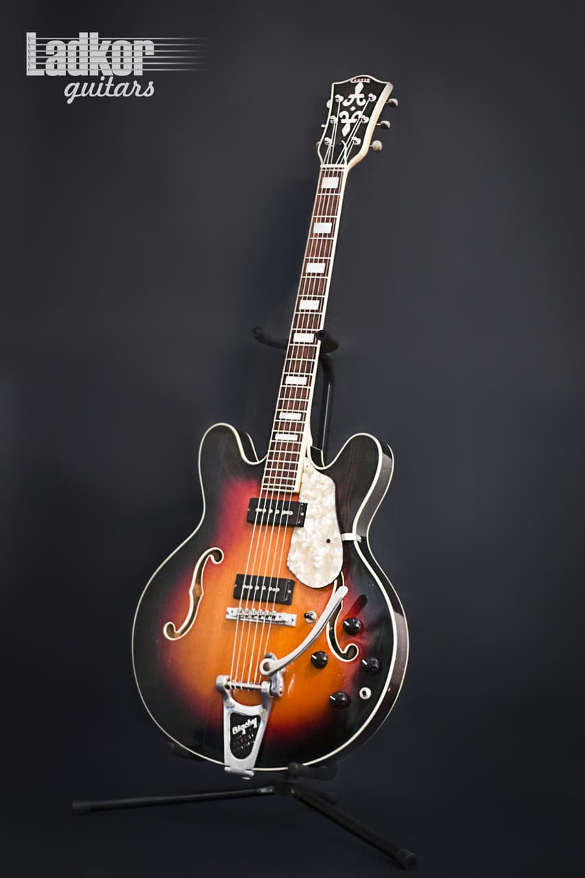 1973 Carvin AS50B Sunburst Vintage Hollowbody With Bigsby