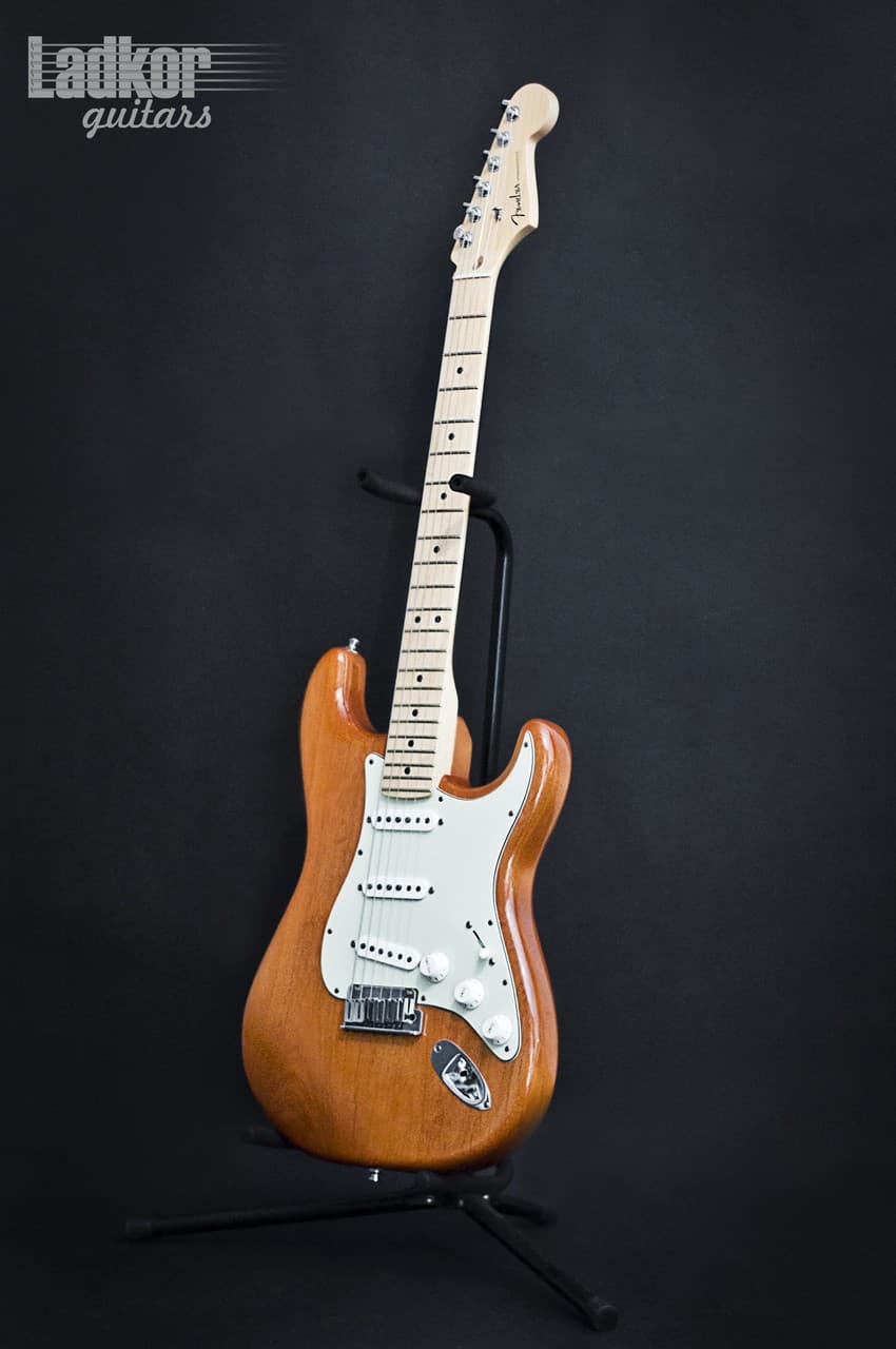 2013 Fender American Deluxe Stratocaster Natural Amber Custom Shop 69 Pickups