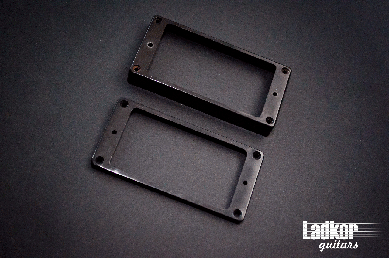 Pickup Ring Set Pair Gibson Les Paul SG Black