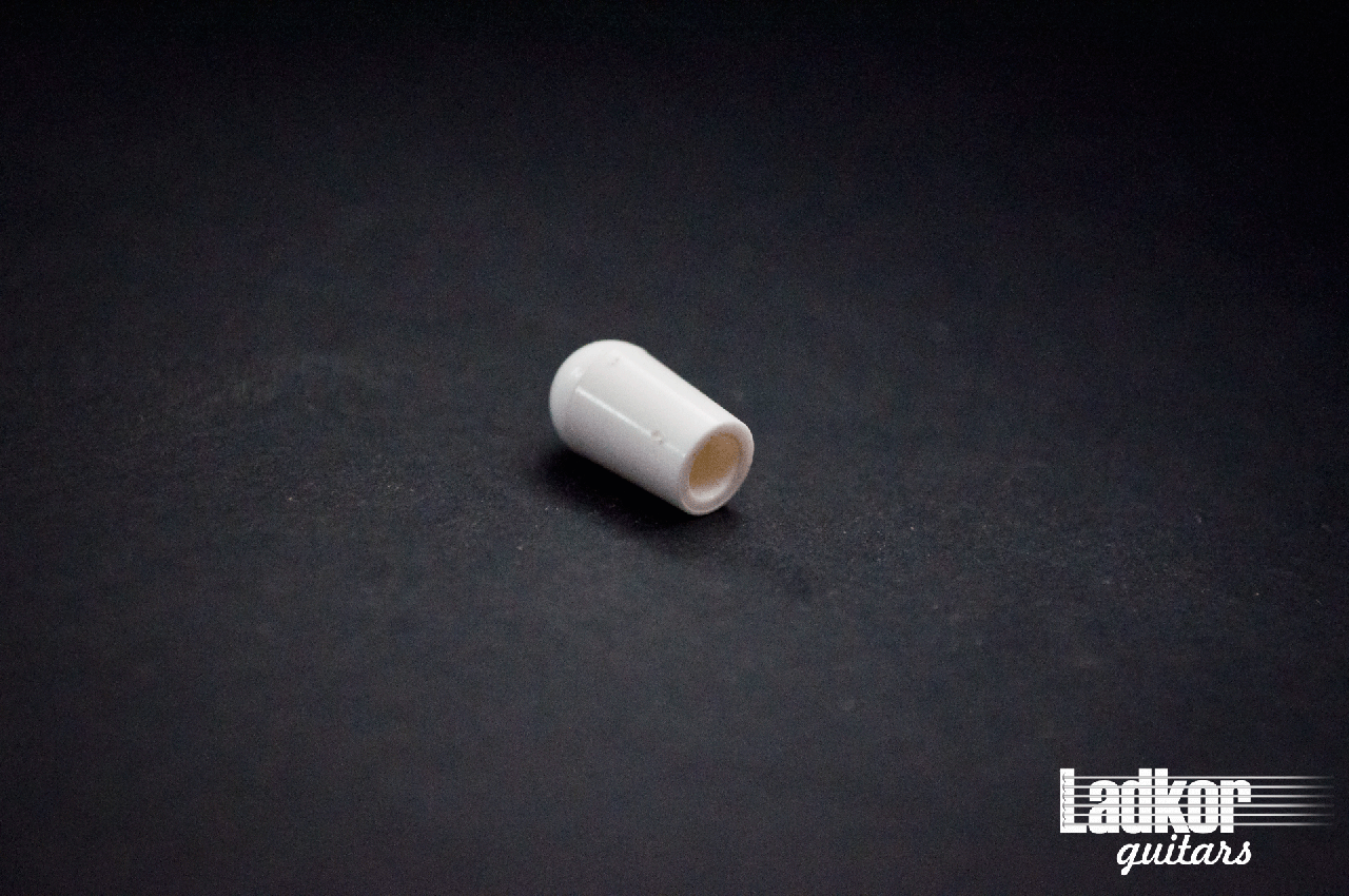 Gibson Toggle Cap Switch Tip Knob White NEW