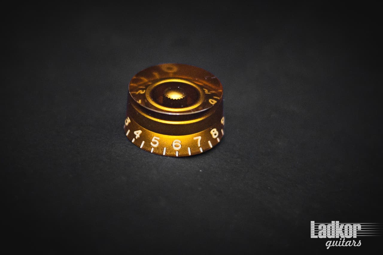 Original Gibson Speed Tone Volume Amber Knob