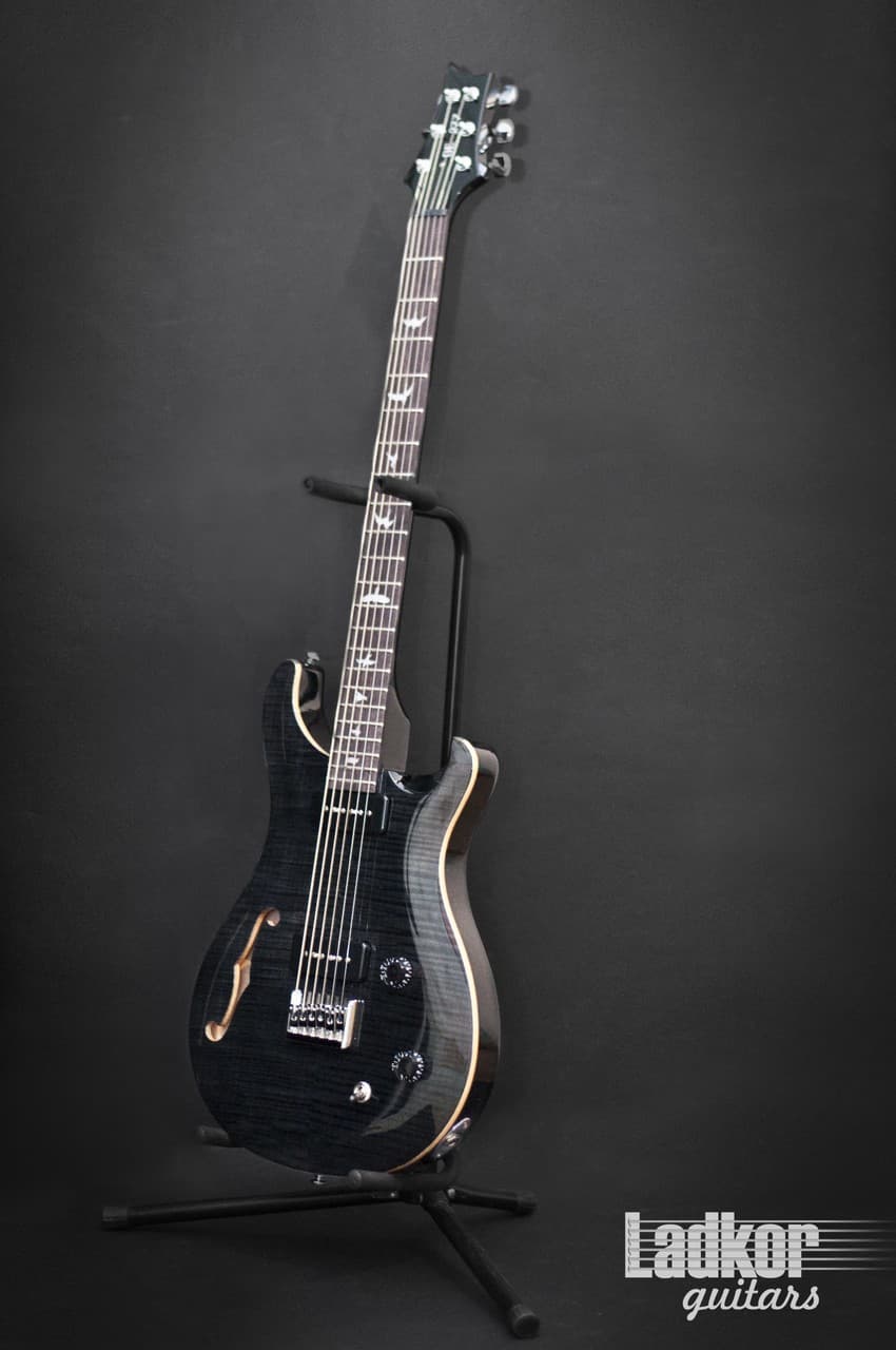 2016 PRS SE 277 Semi-Hollow Soapbar Baritone Gray Black NEW