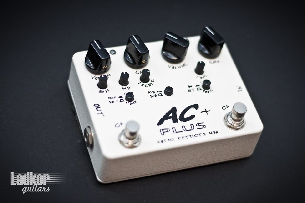 Xotic AC + Plus Booster Overdrive Distortion Boutique Pedal