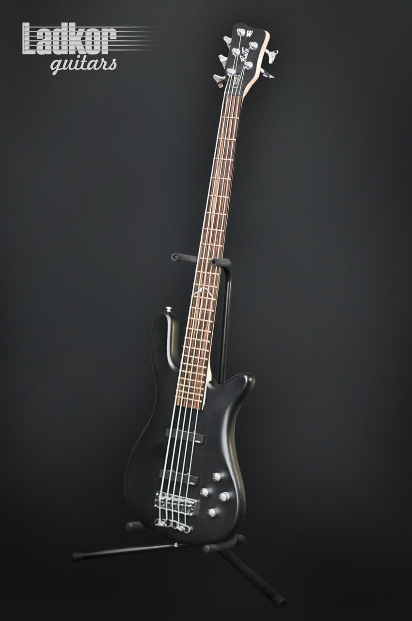 Warwick Artist Series Robert Trujillo Metallica Signature Black Satin RxTx 5 String Bass