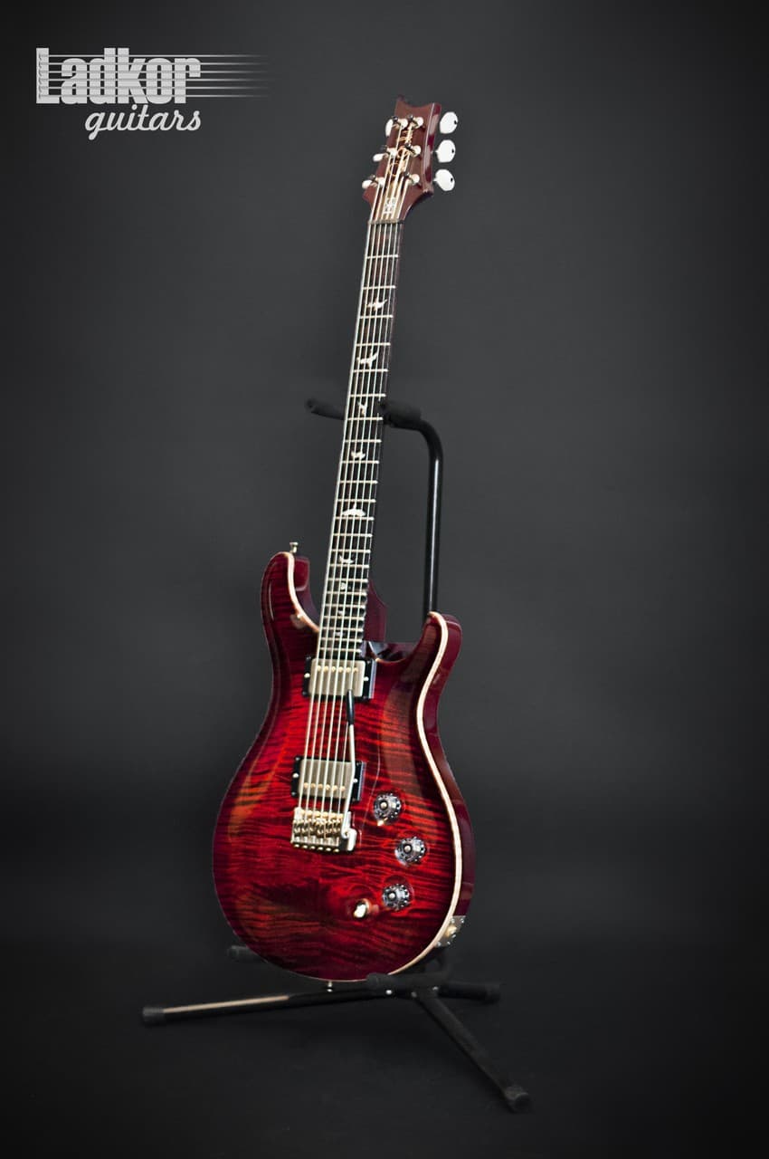 2013 PRS Wood Library Brazilian DGT David Grissom Signature Fire Red