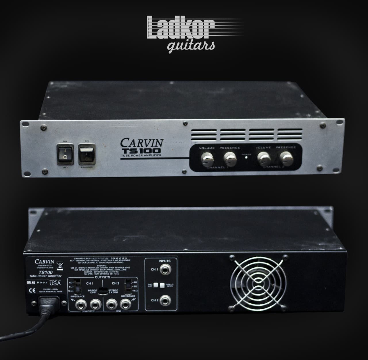 Carvin TS100 Power Amp