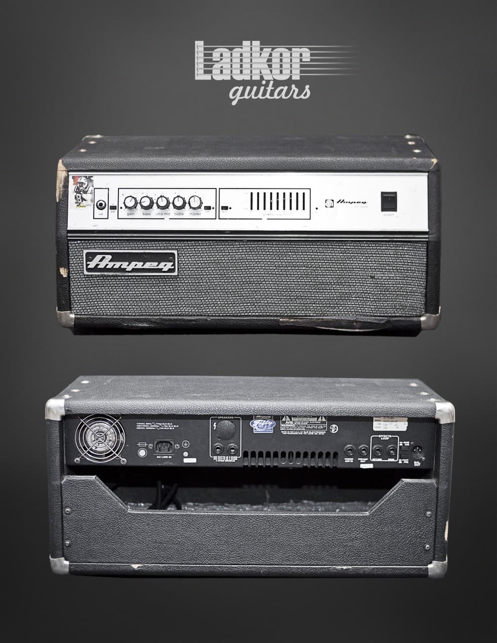 Ampeg SVT-350AV 50th Anniversary 350 Watt Bass Head