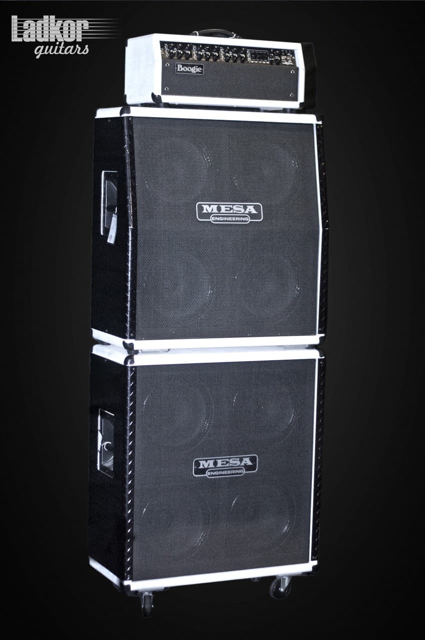 Mesa Boogie Mark V Full Stack White Bronco Diamond Black Plate Sides Custom Order NEW