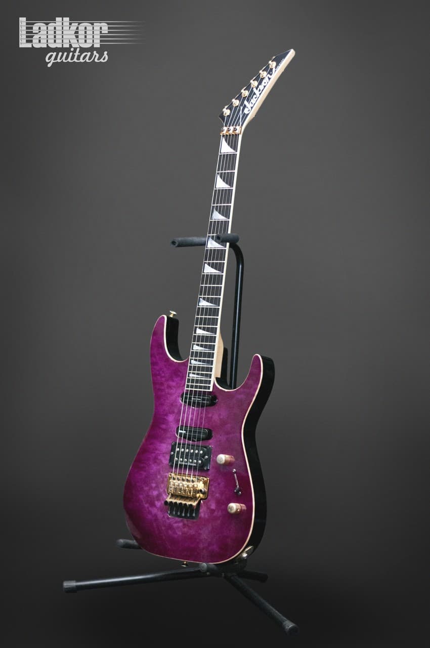 1996 Jackson DK1 Dinky USA Select Elite Maple Top Purple Burst