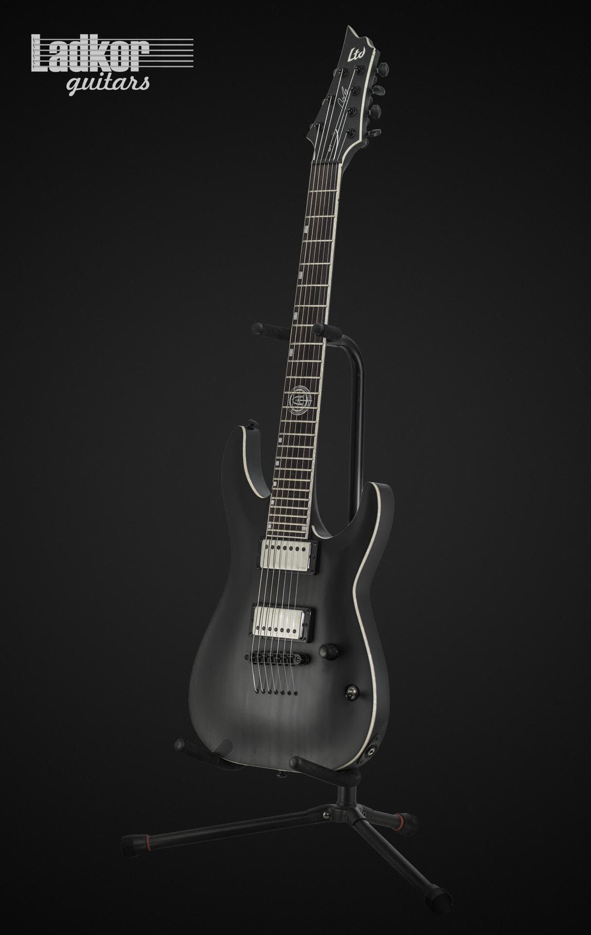 ESP LTD AJ-7 Andy James Signature Satin Black 7 String NEW LAJ7BLKS