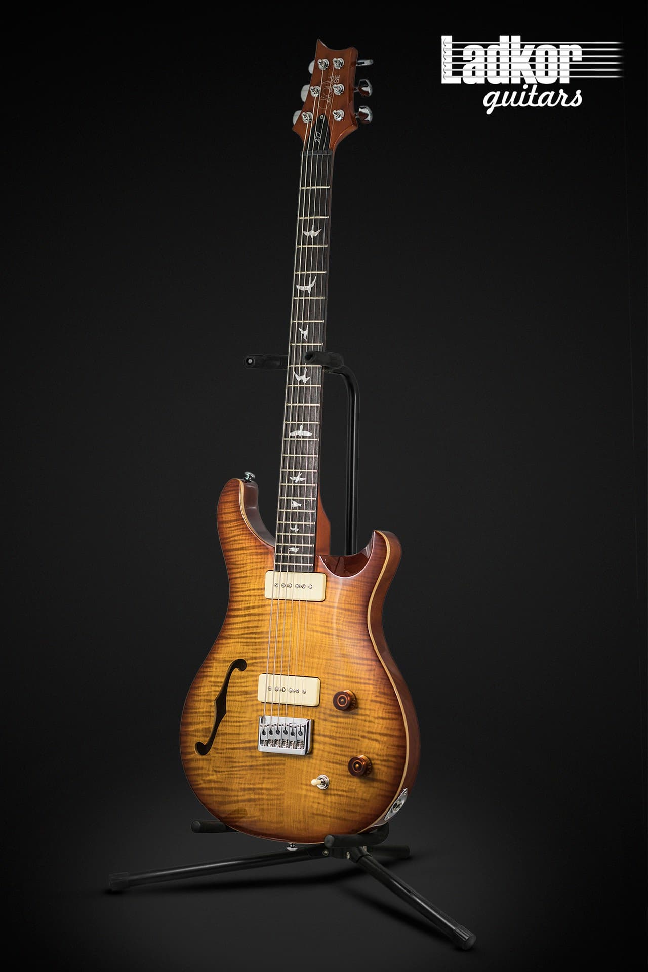 2018 PRS SE 277 Baritone Semi-Hollow Soapbar Vintage Sunburst NEW