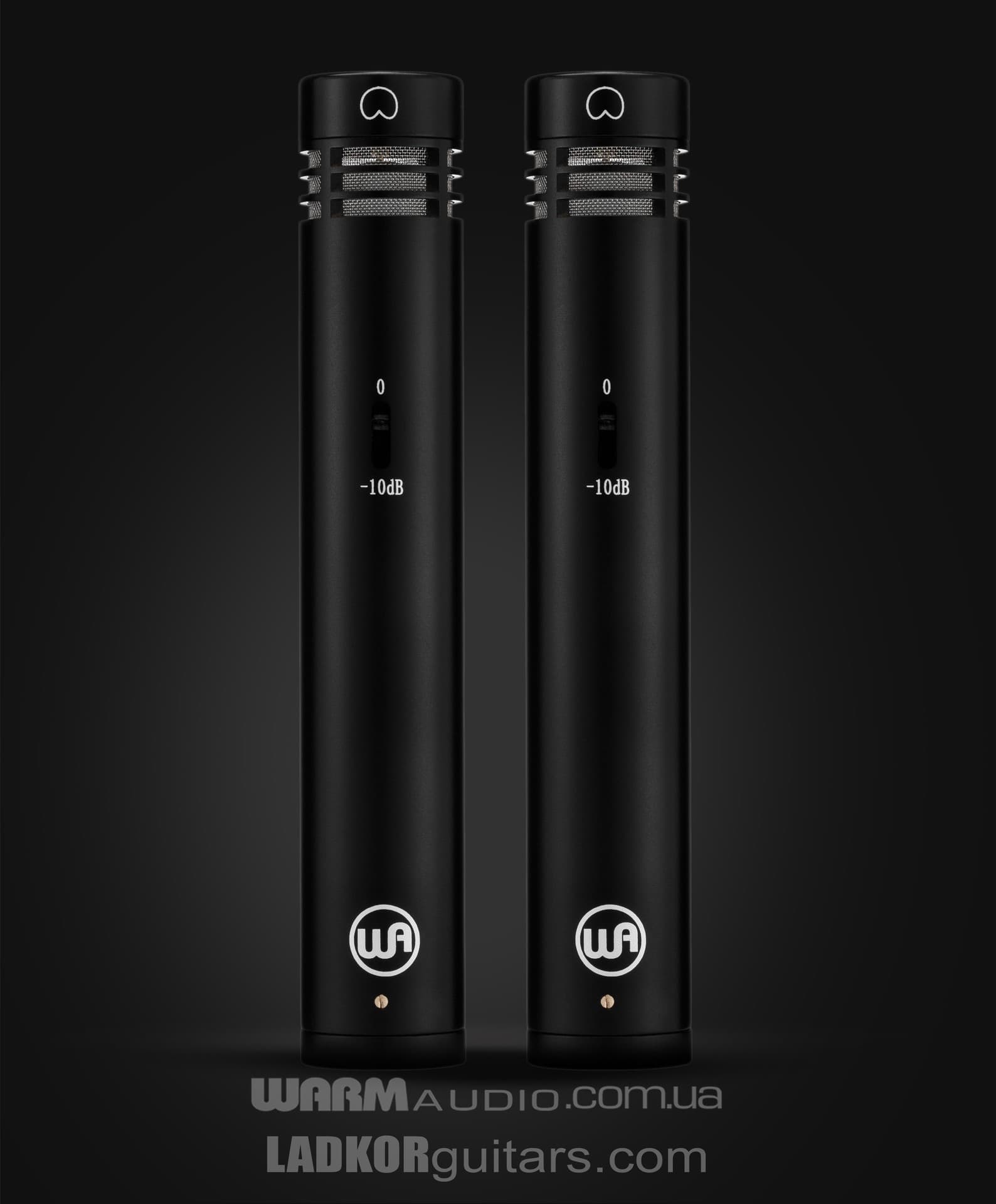 Warm Audio WA-84 Стерео пара. Конденсаторные микрофоны с малой диафрагмой - Black