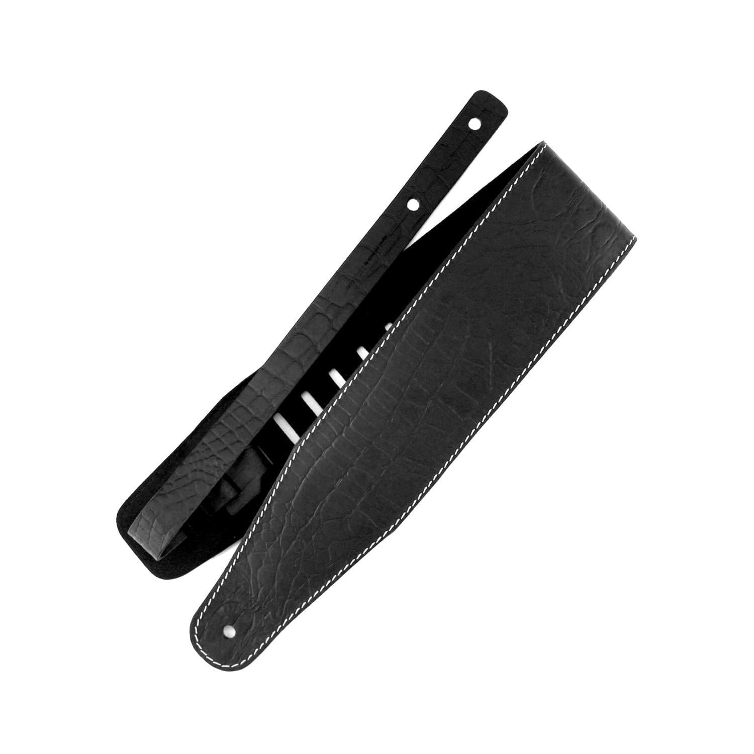 Ремень для бас гитары Richter Bass Strap Beaver's Tail  Cayman Black  1049