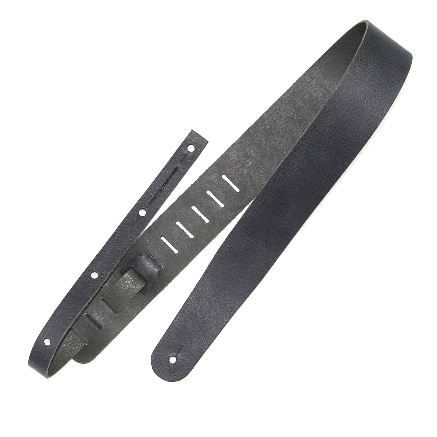 Ремень гитарный Richter GUITAR STRAP RAW II PUNCH OFF BLACK 1135