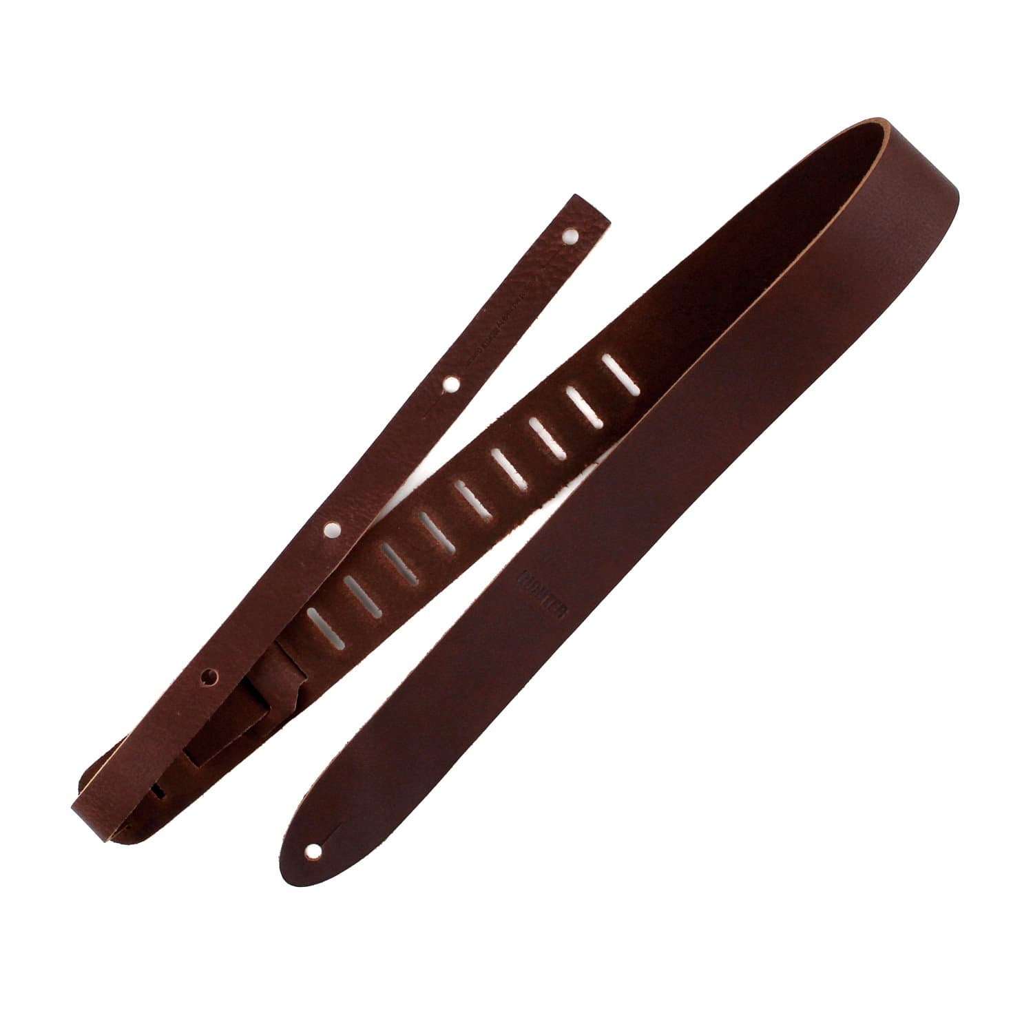 Ремень гитарный Richter GUITAR STRAP RAW I PUNCH BROWN 1151