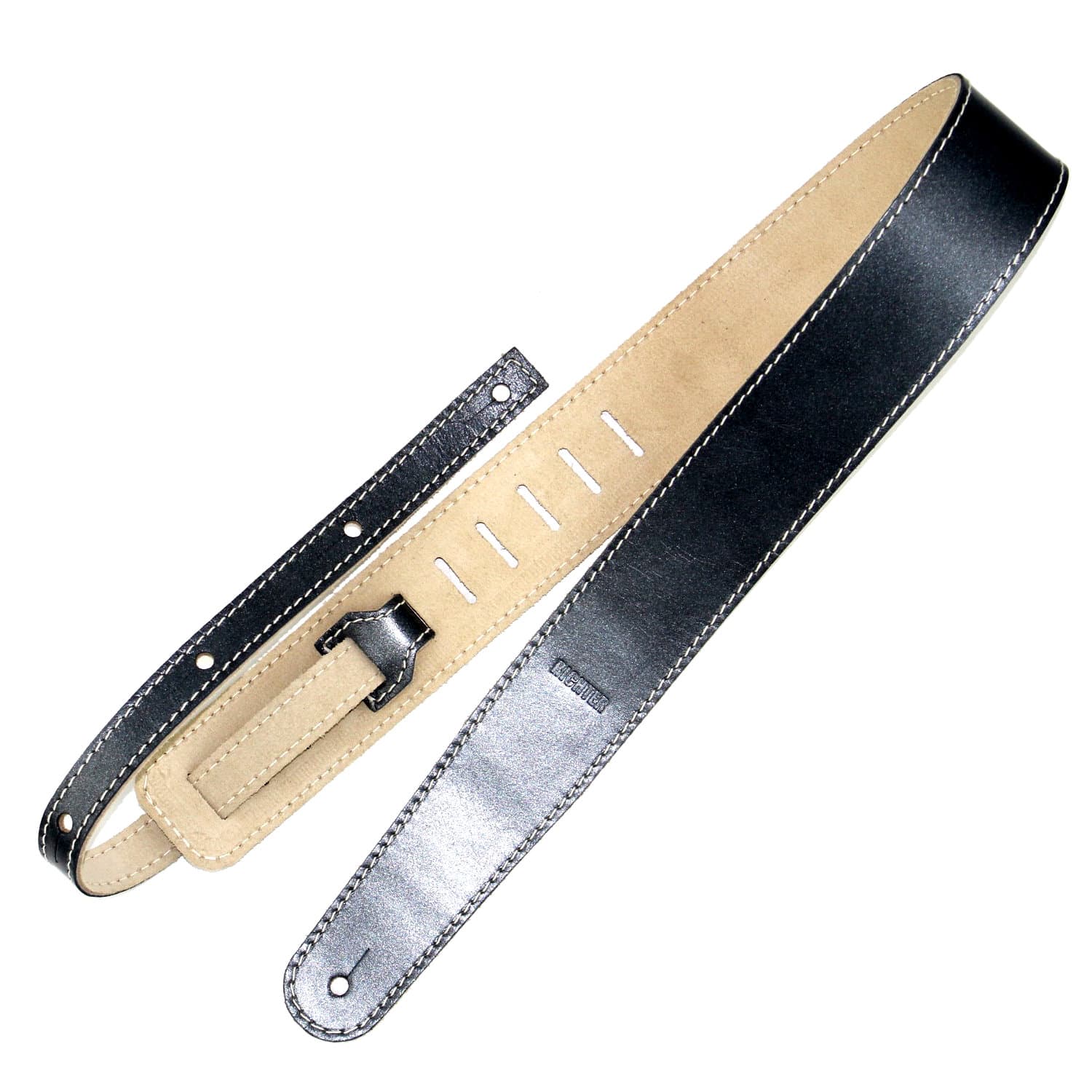 Ремень гитарный Richter GUITAR STRAP RAW II METALLIC TITAN 1378
