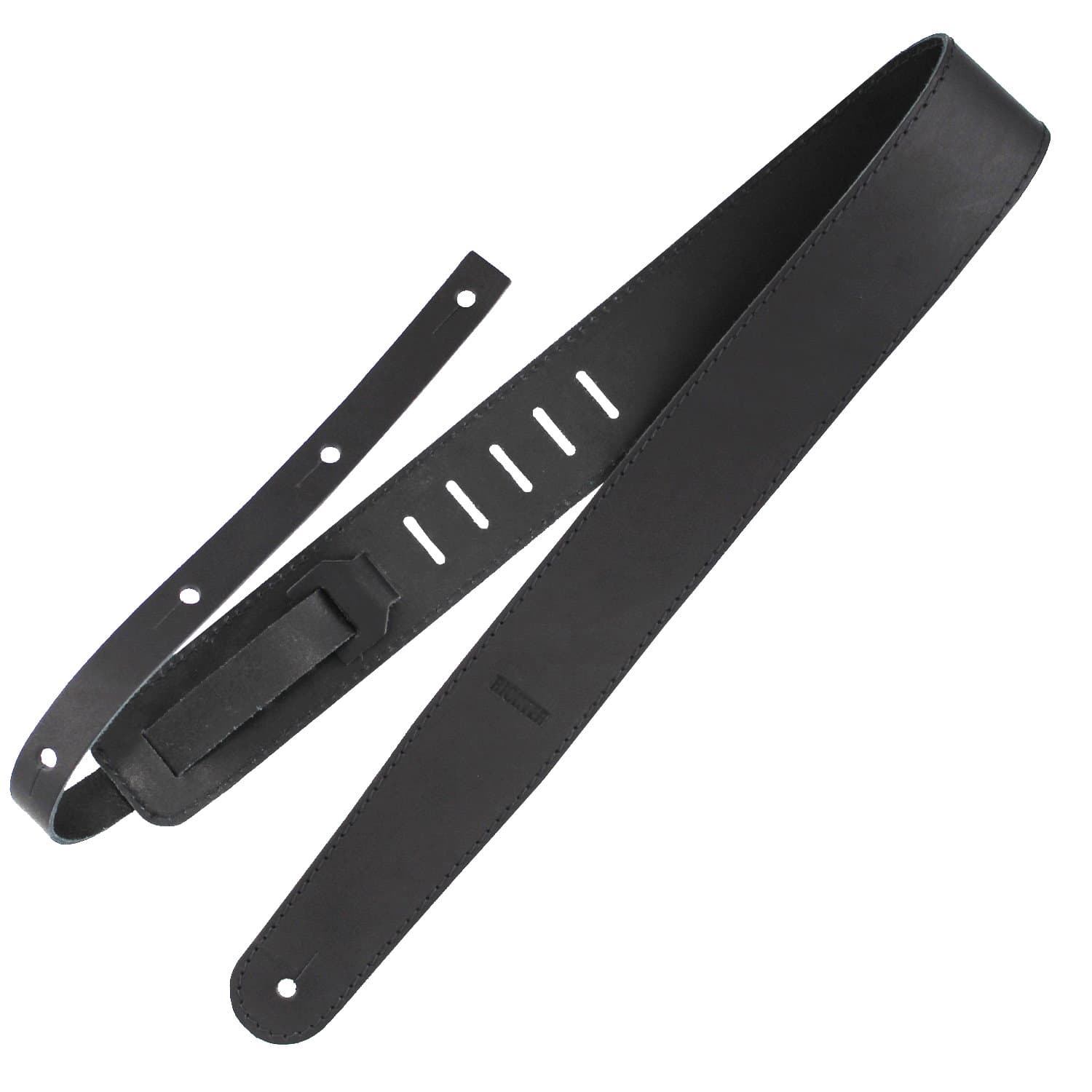 Ремень гитарный Richter GUITAR STRAP RAW II CONTOUR VINTAGE BLACK 1517