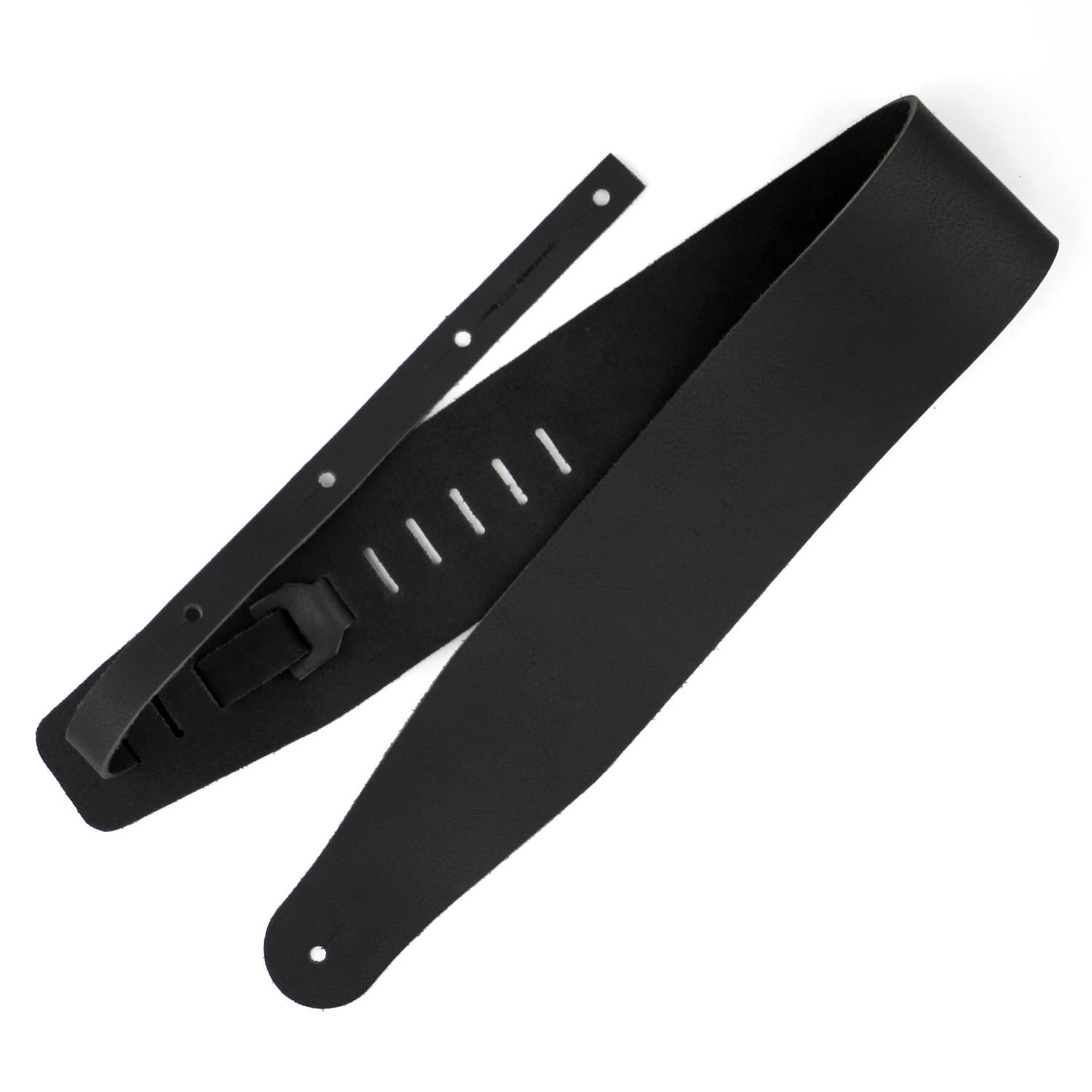 Ремень гитарный Richter GUITAR STRAP RAW III PUNCH BLACK 1154