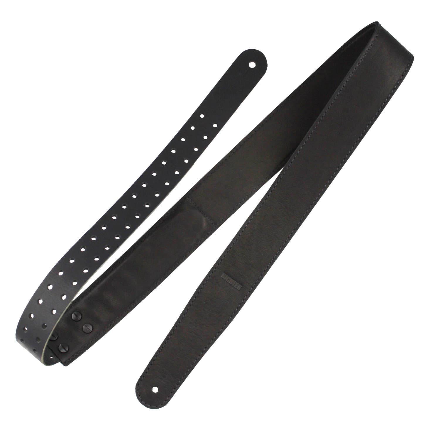Ремень гитарный Richter GUITAR STRAP  RAW IV NAPPA  BLACK 1504