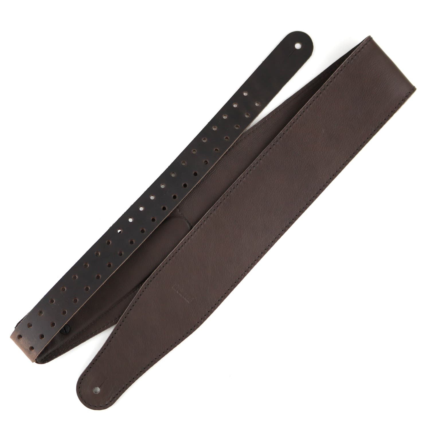 Ремень гитарный Richter GUITAR STRAP RAW V NAPPA BROWN 1550