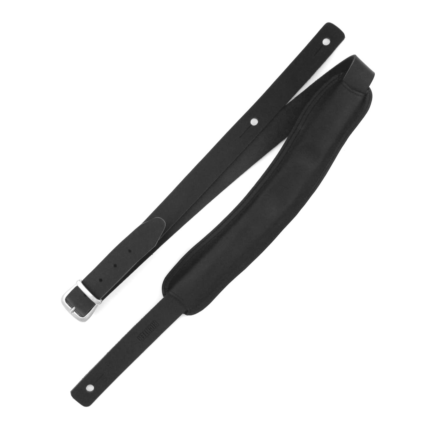 Ремень гитарный Richter GUITAR STRAP SLIM DELUXE  BUFFALO BLACK 1020