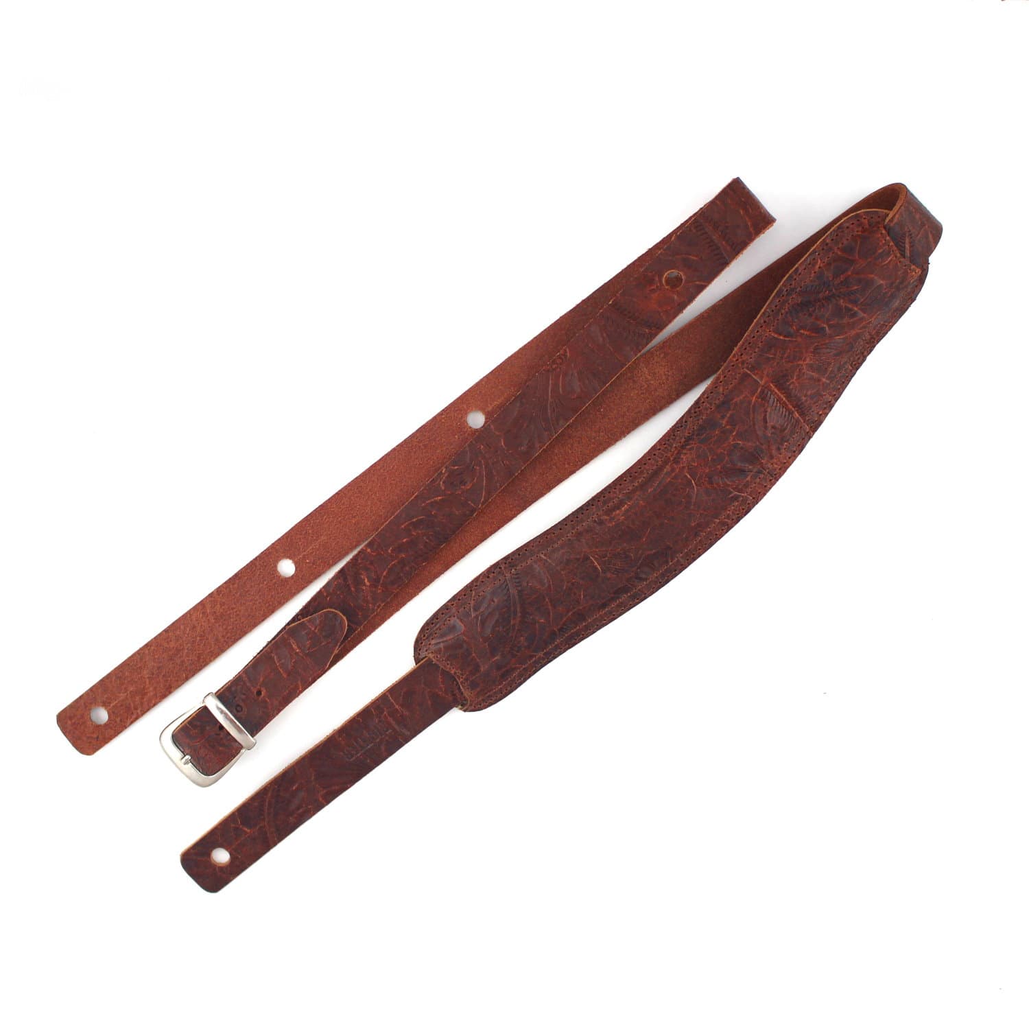 Ремень гитарный Guitar GUITAR STRAP SLIM DELUXE XL  JARO TAN 1037