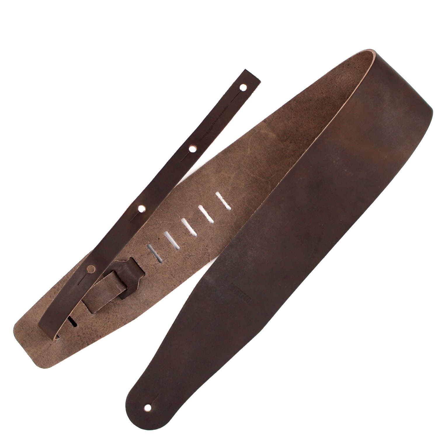 Ремень гитарный Richter GUITAR STRAP RAW III PUNCH USED-BROWN 1139