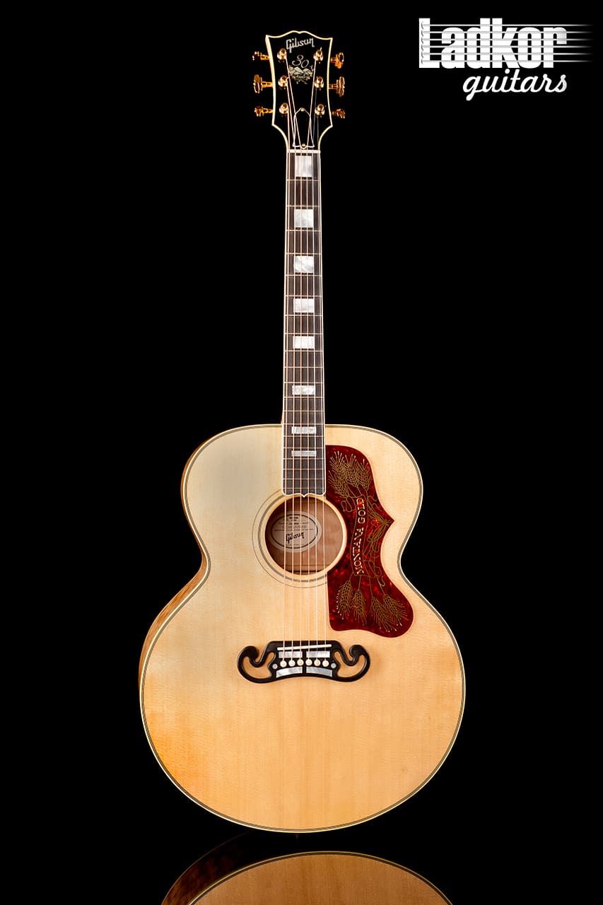 2019 Gibson Custom Shop Montana Gold Antique Natural 30th Anniversary Limited Edition 1 Of 30 Acoustic-Electric Guitar J-200 SJ200 NEW