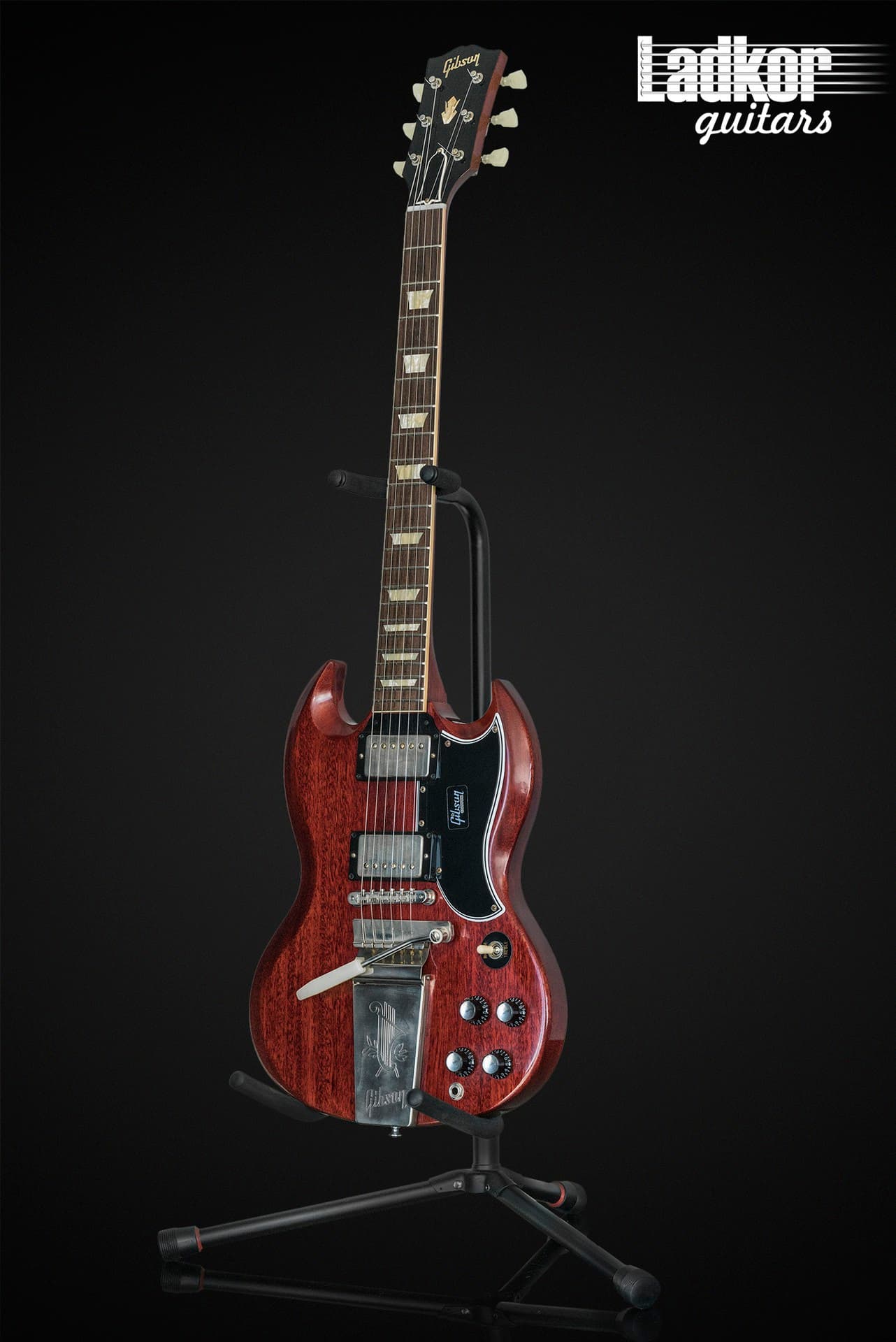 2019 Gibson Custom Shop Historic 1964 SG Standard Reissue Maestro Vibrola Cherry Red VOS NEW