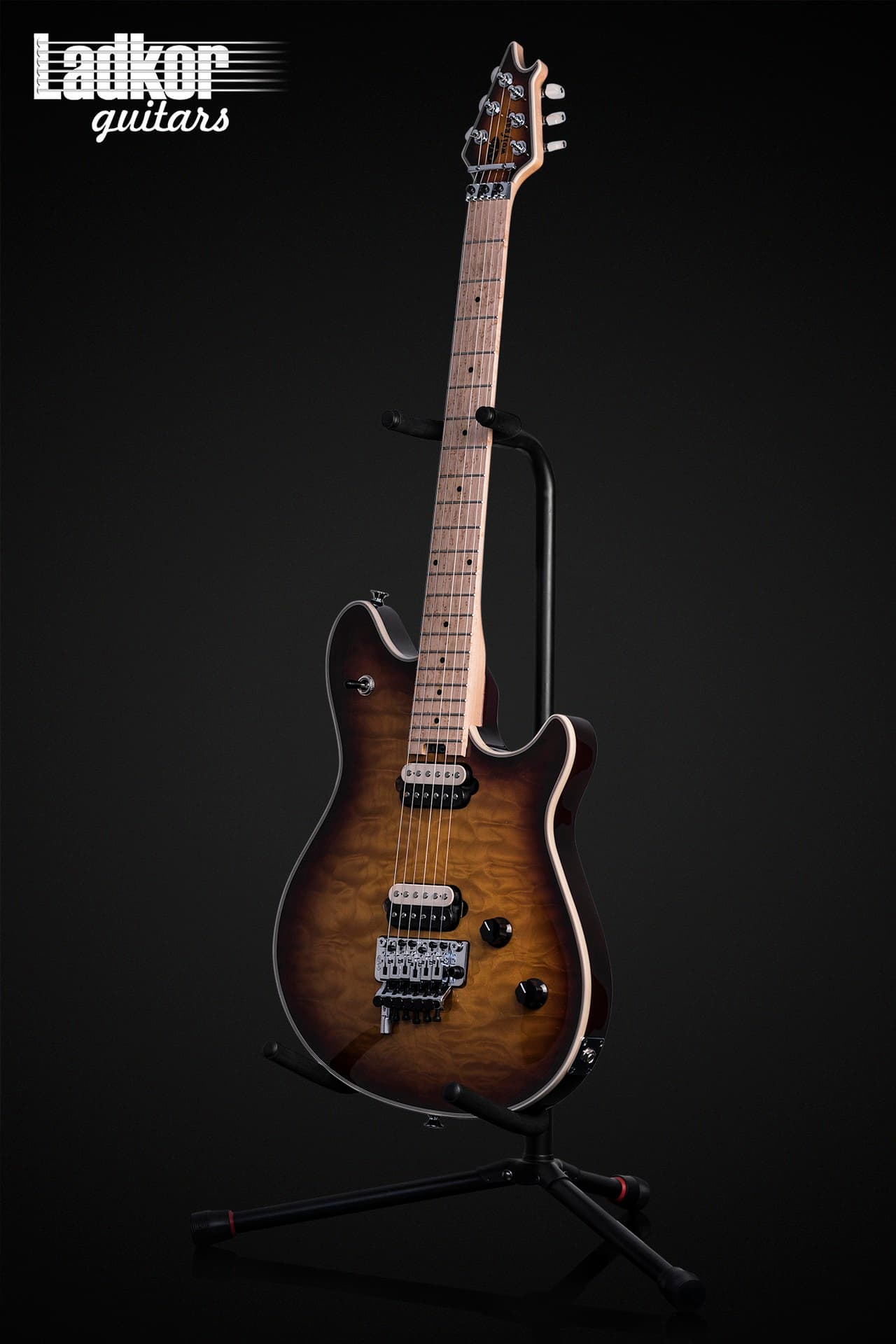 2009 EVH USA Wolfgang Tobacco Sunburst Quilt Top Van Halen