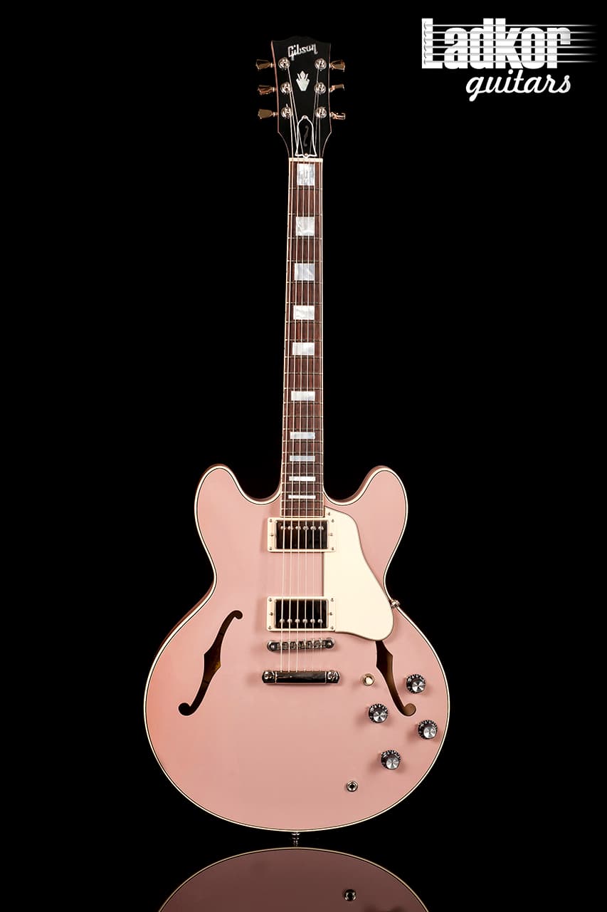 2018 Gibson ES-335 Big Block Retro Limited Edition Wood Rose Metallic NEW