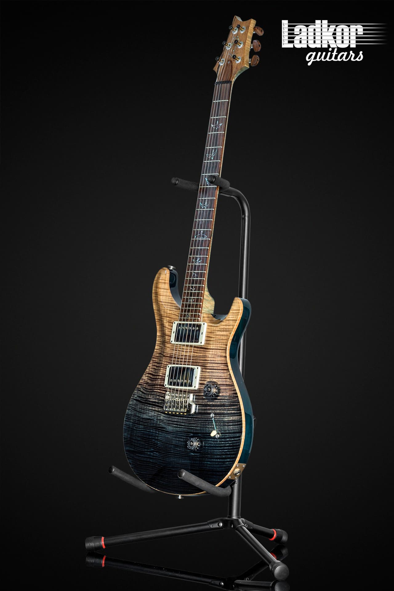 2011 PRS Private Stock Custom 24 One-Piece Top Blue Fade World Guitars 3rd Anniversary 1 Of 3 Limited Edition