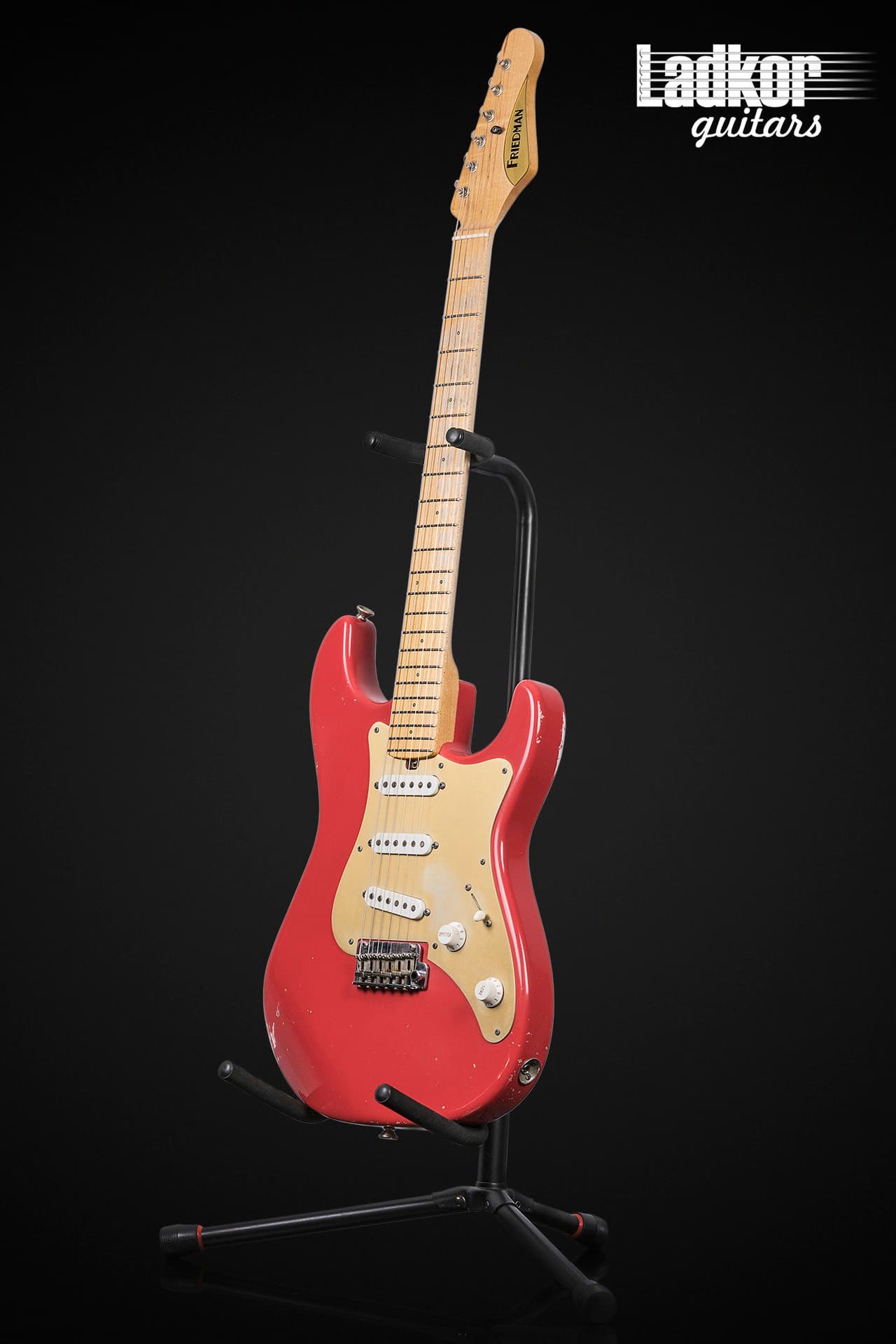 2019 Friedman USA Custom Shop Vintage S Stratocaster Fiesta Red Aged SSS