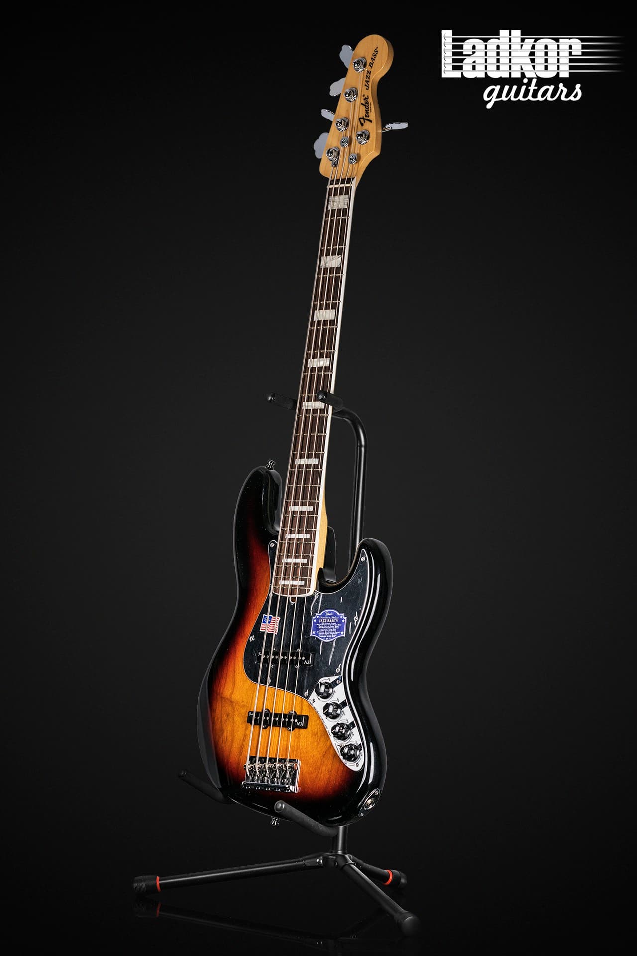 Fender American Deluxe Jazz Bass V Sunburst