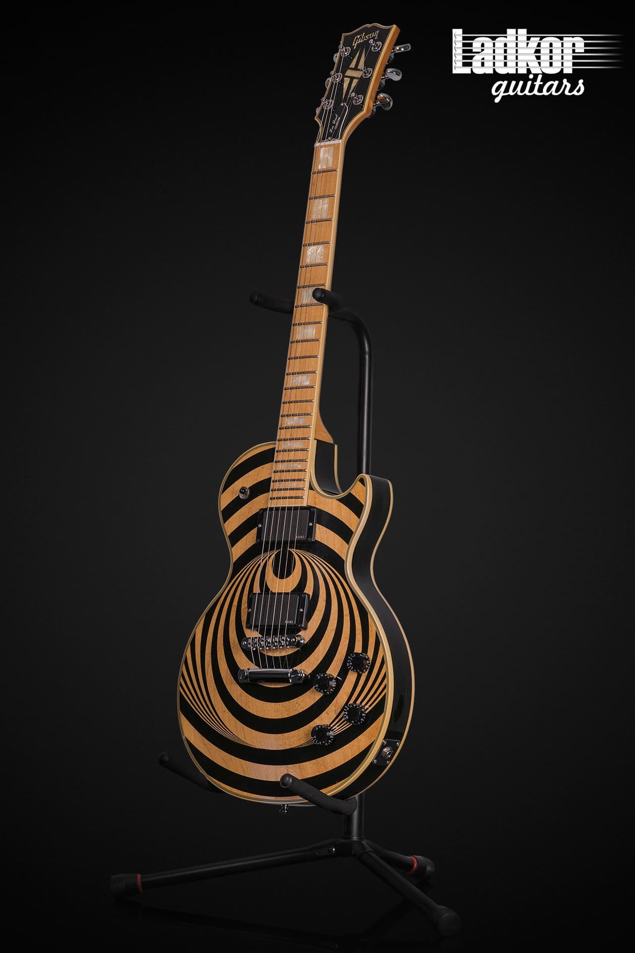 2011 Gibson Les Paul Custom Zakk Wylde Vertigo Signature Maple Neck Prototype Built For Zakk ZWVTO Serial 000
