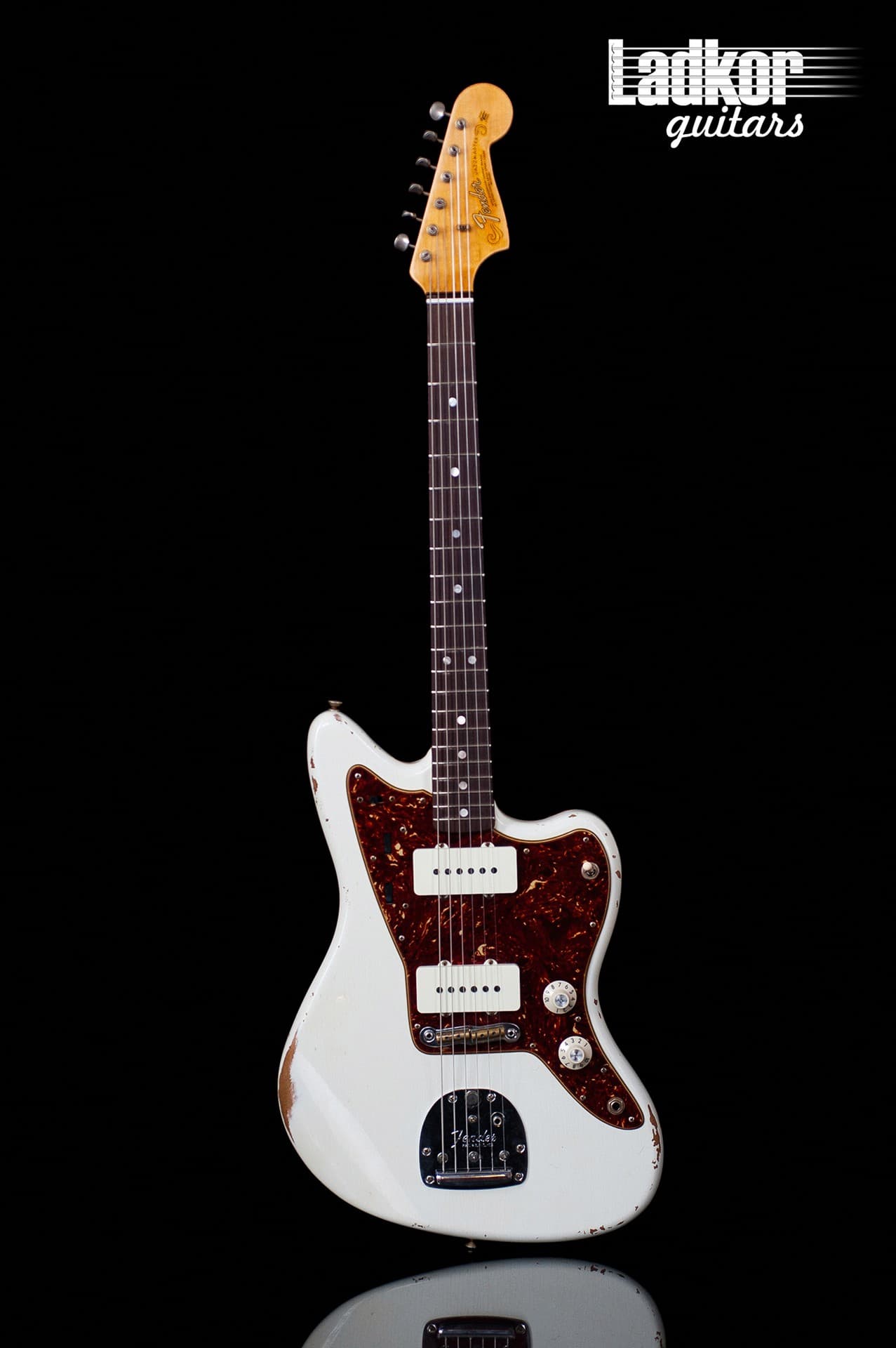 2020 Fender Custom Shop 1965 Jazzmaster Journeyman Relic Aged Olympic White 65 NAMM Limited Edition NEW