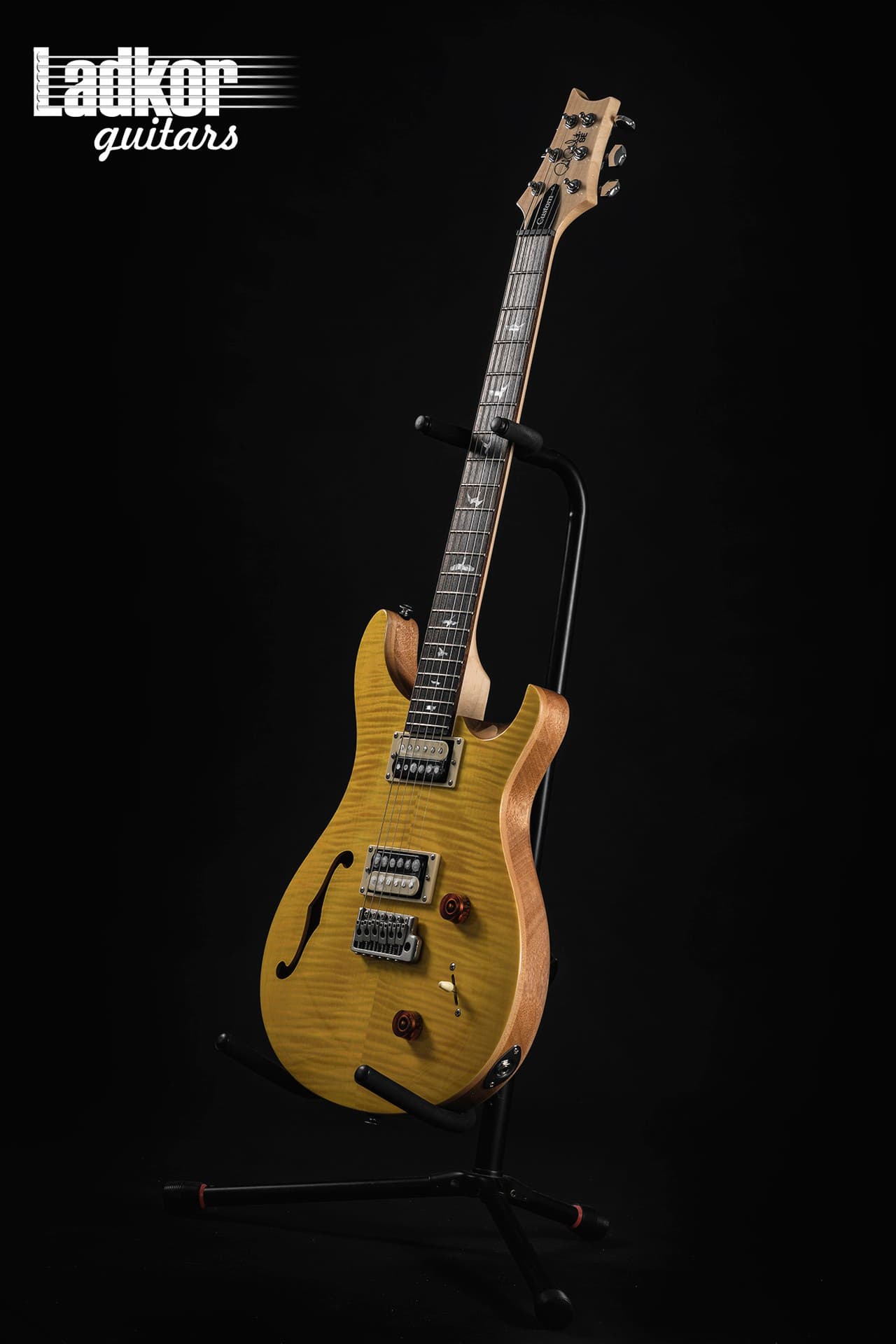 PRS SE Custom 22 Semi-Hollow Santana Yellow NEW