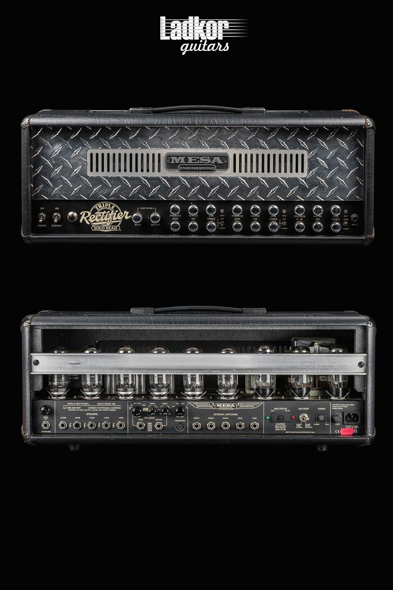 Mesa Boogie Triple Rectifier 3 Channel Solo Head