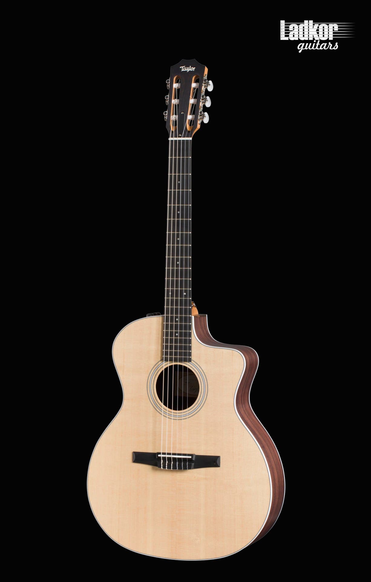 Taylor 214ce-N Natural Nylon Grand Auditorium Acoustic Electric Guitar NEW