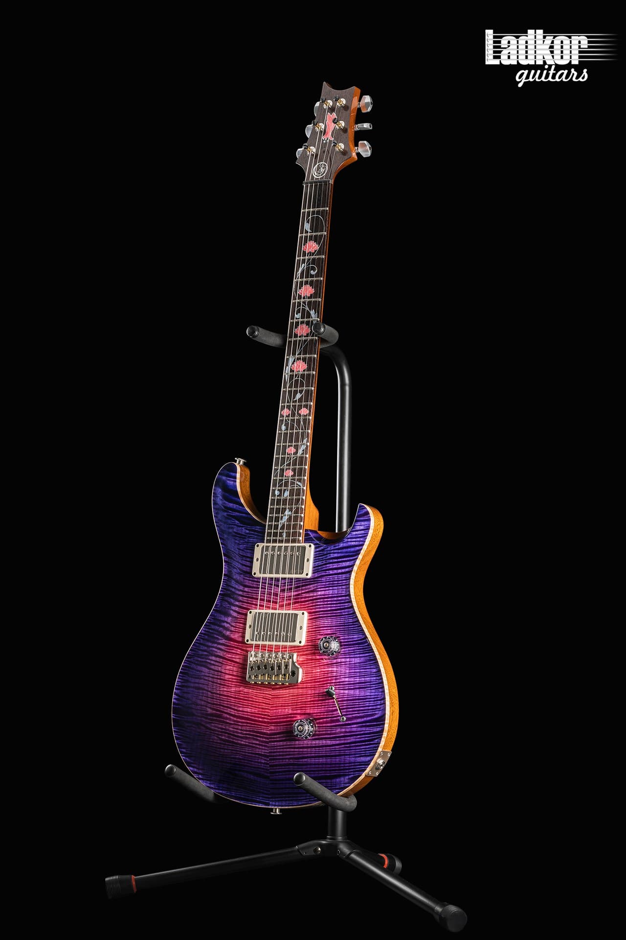 PRS Private Stock Orianthi Blooming Lotus Glow Limited Edition Thin 3D Curly Maple Top NEW