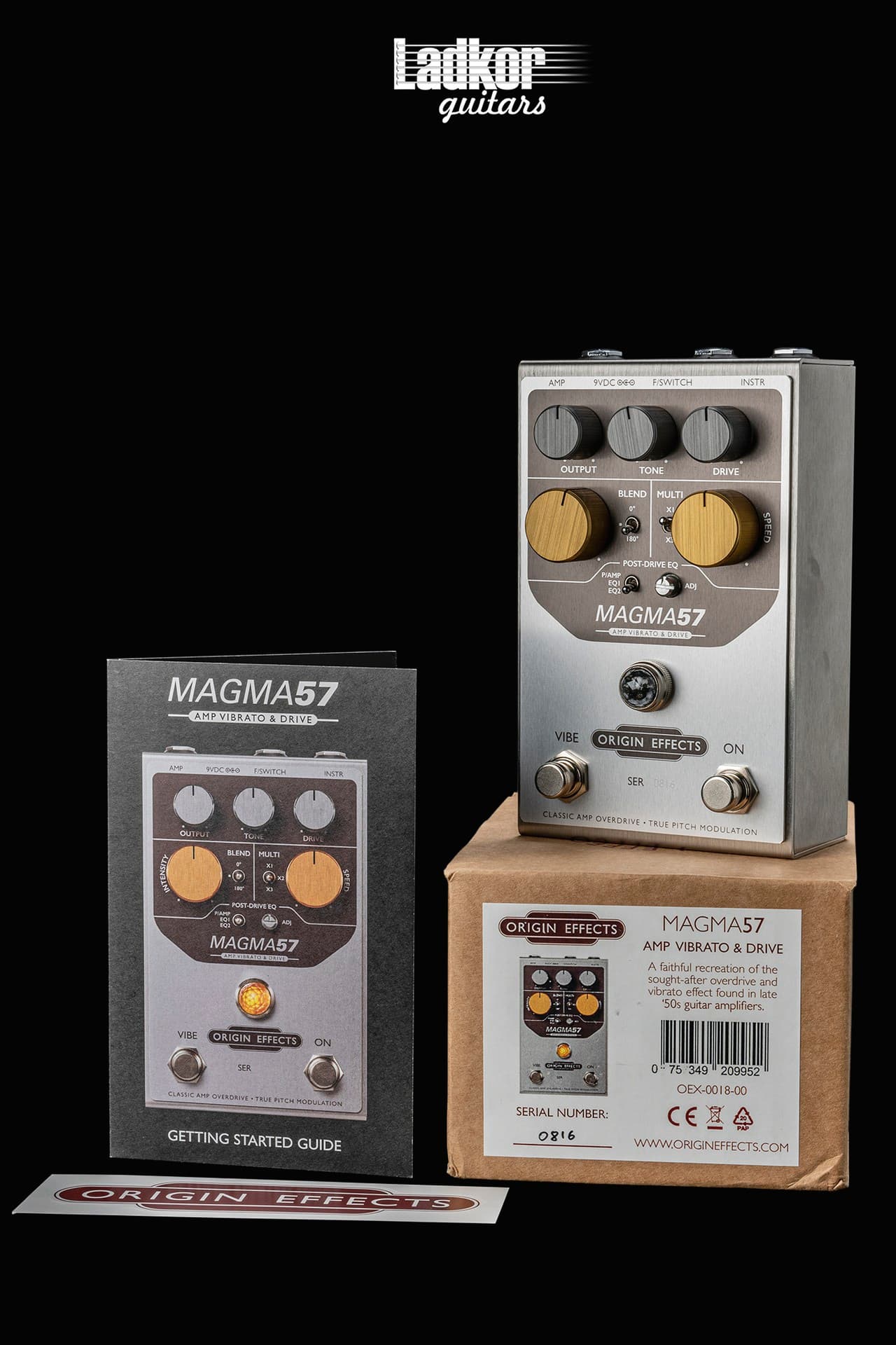 Origin Effects MAGMA57 Amp Vibrato and Drive