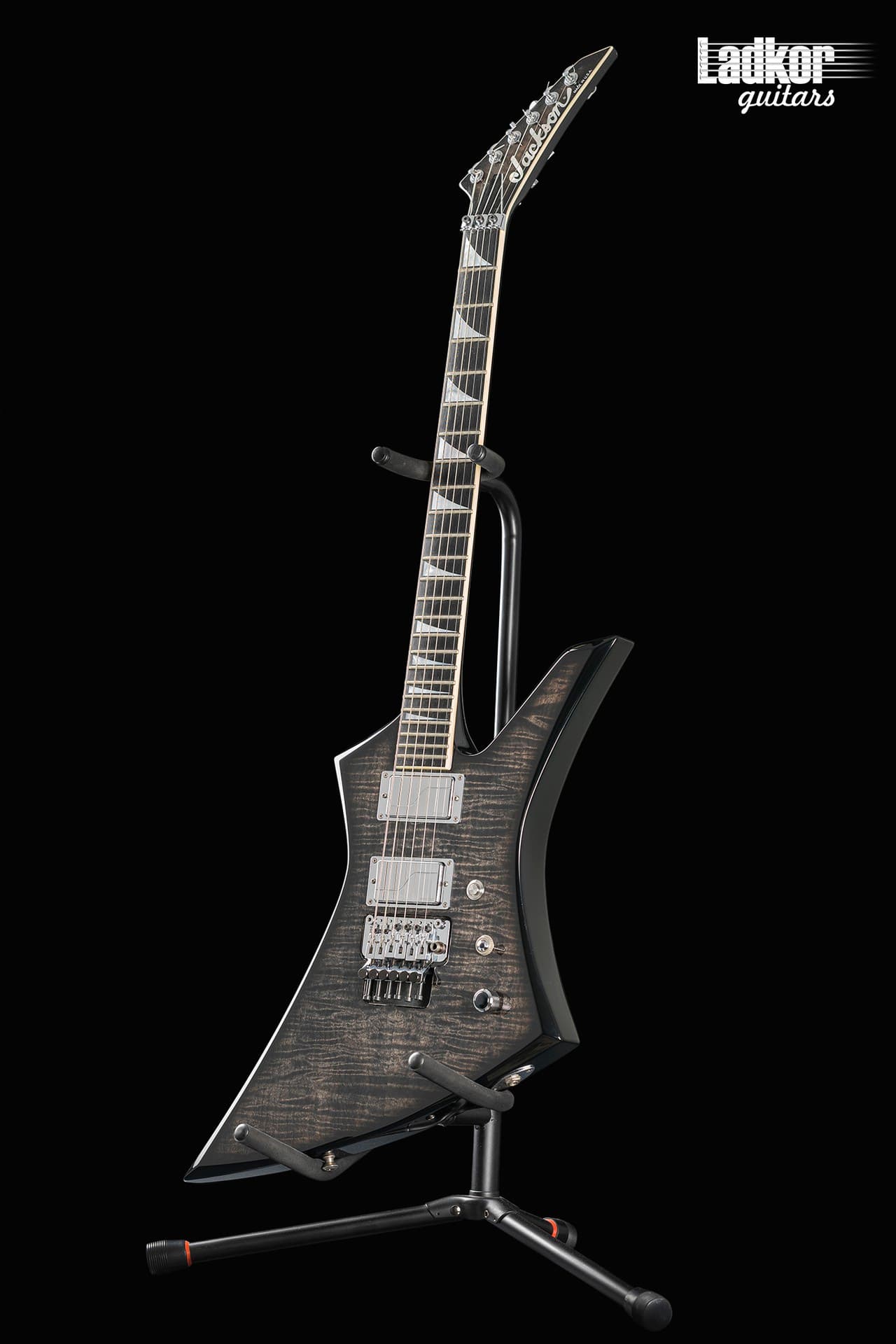 2002 Jackson USA Select KE2 Kelly Transparent Black Nokturnal Mortum Owned