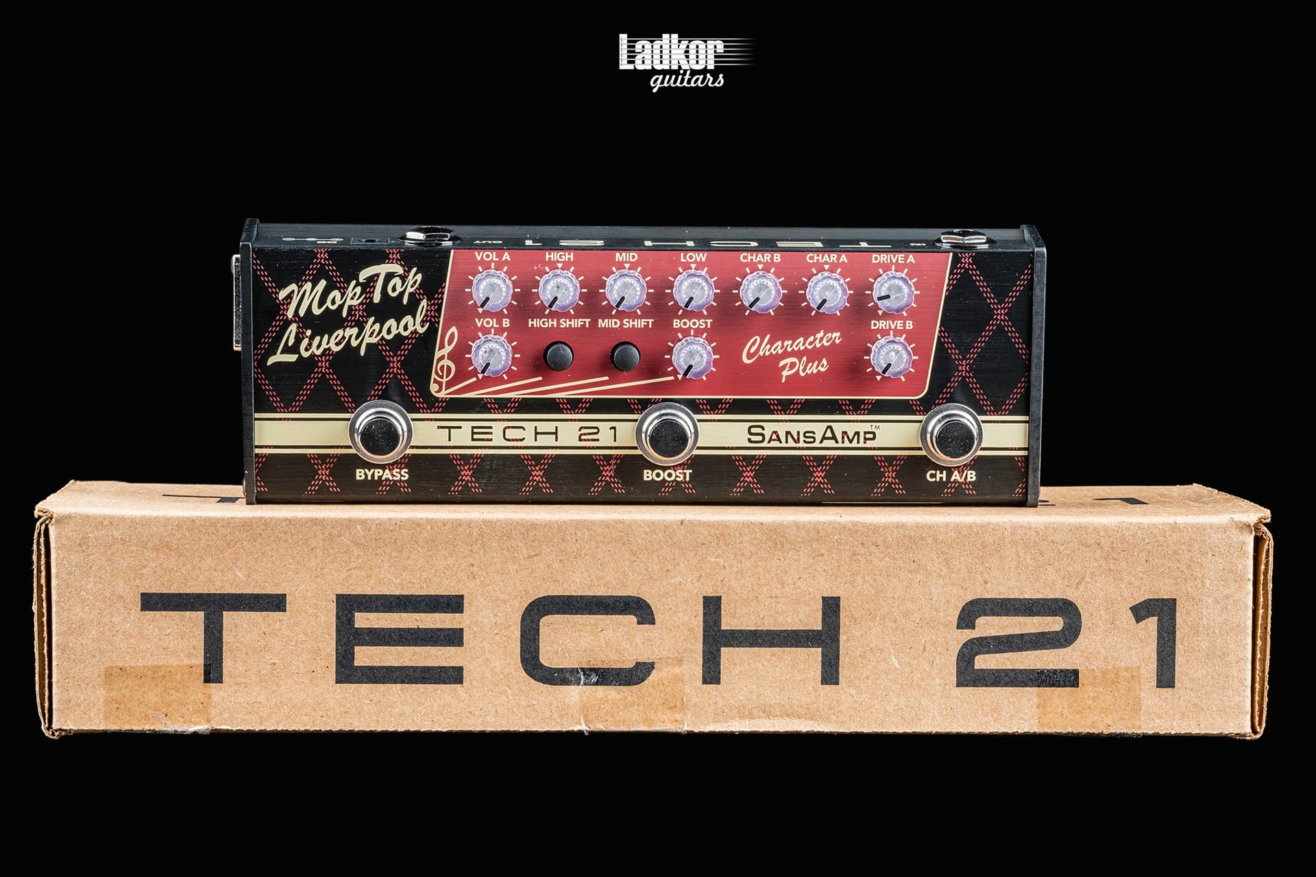 Tech 21 Mop Top Liverpool  SansAmp Character Series Plus Series Pedal NEW